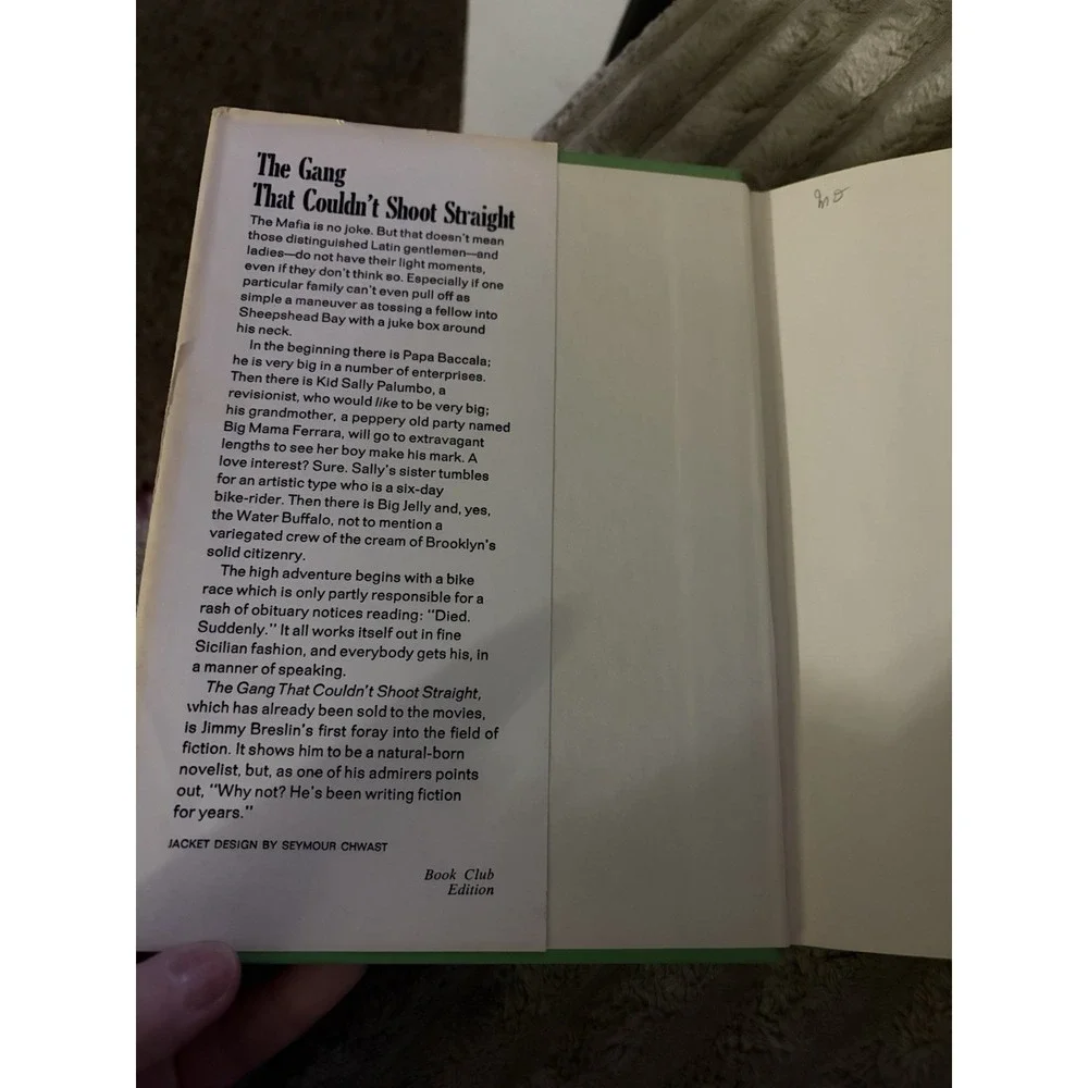 The Gang That Couldn't Shoot Straight by Jimmy Breslin (1969,‎ Hardcover)